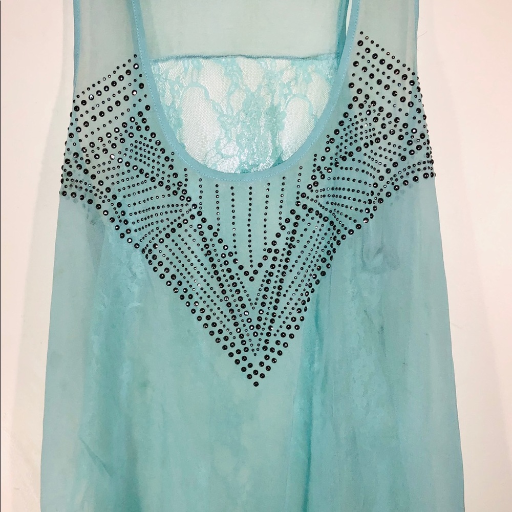 Beaded Tank Top